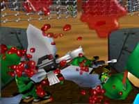 une photo d'Ã©cran de Conker s Bad Fur Day sur Nintendo 64